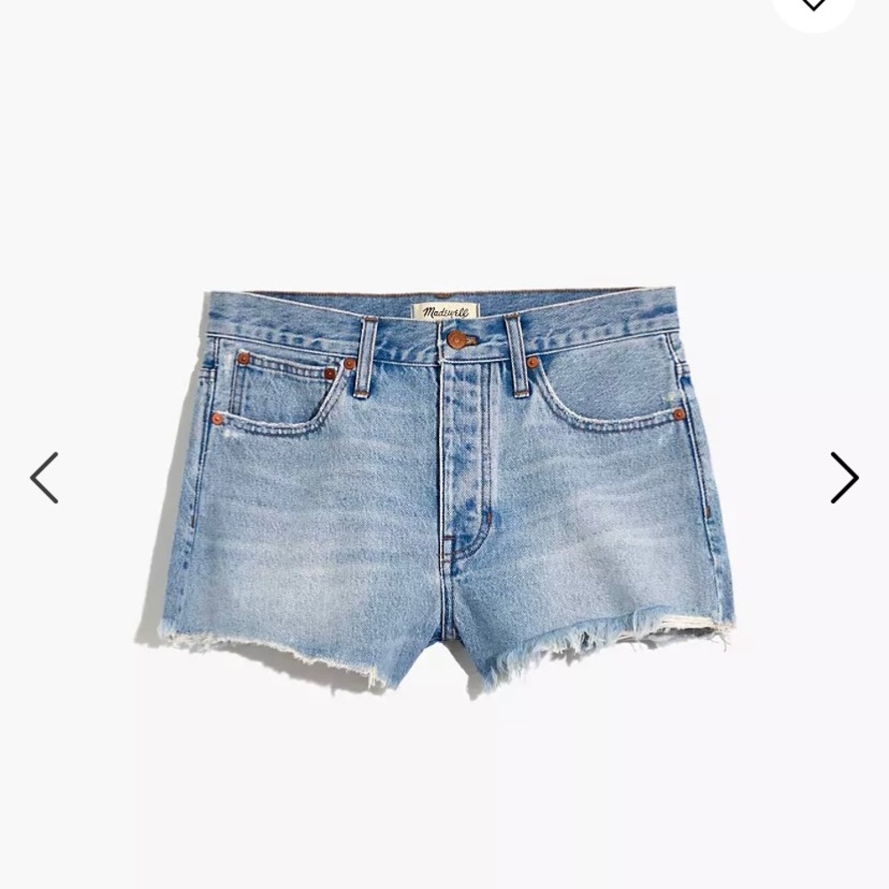 Madewell Jean shorts new relaxed denim with tags